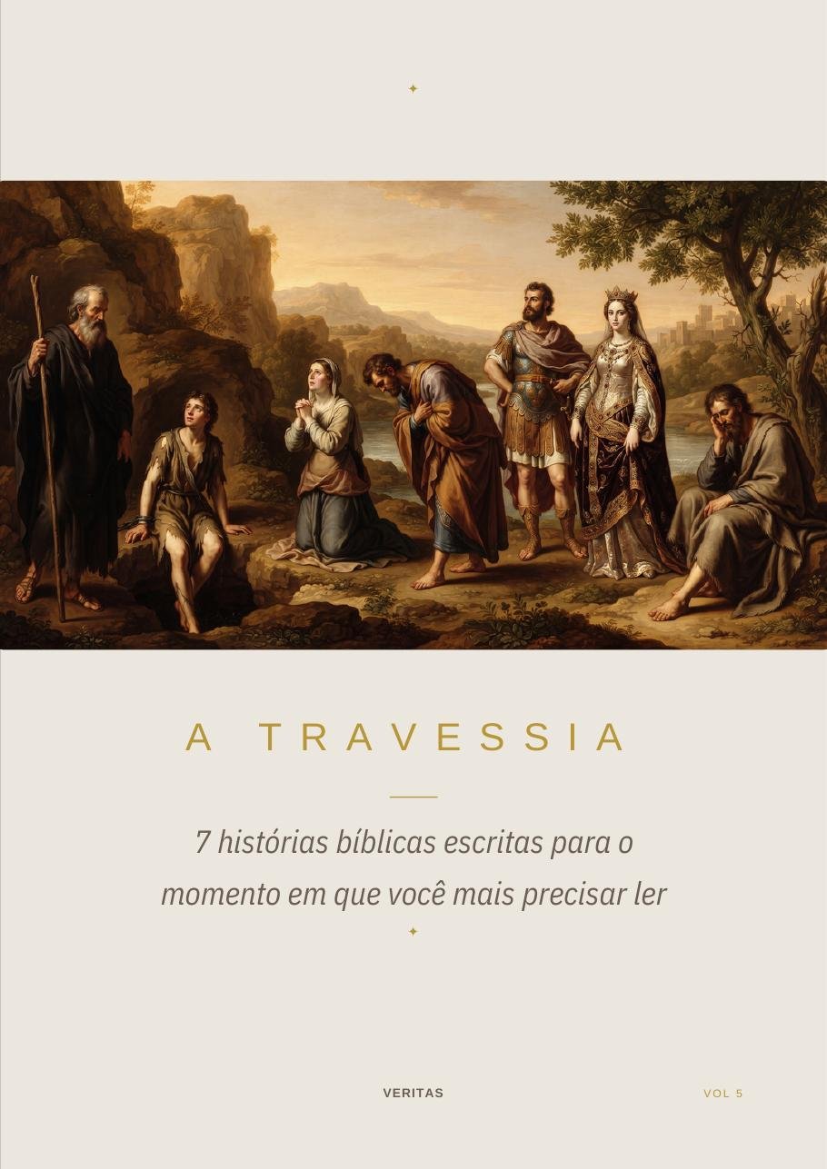 Página interna original de A Travessia